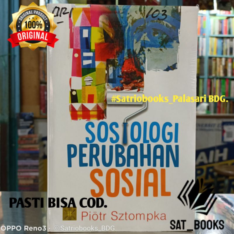 Jual Sosiologi Perubahan Sosial Piotr Sztompka Original Shopee