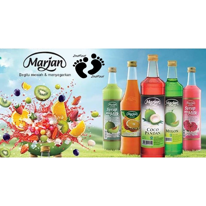 Jual Marjan Sirup Squash 450ml Rasa Coco Pandan Shopee Indonesia