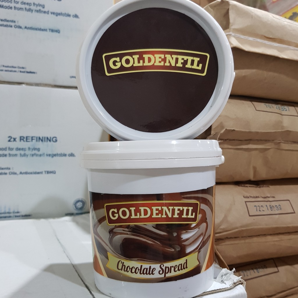 Goldenfil Chocolate Spread Jam Kg Selai Coklat Shopee Indonesia