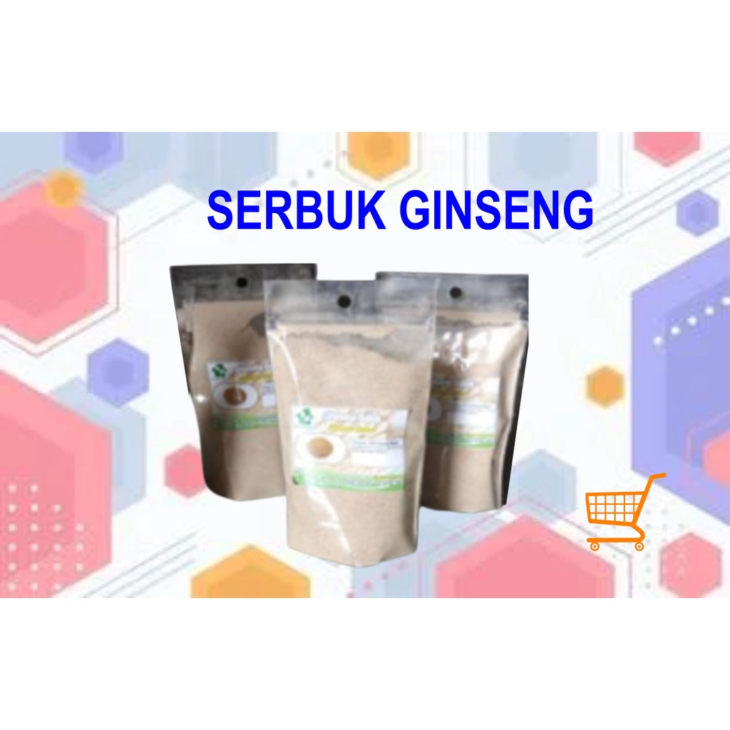 Jual Bubuk Ginseng Talinum Paniculatum Javanese Ginseng Jen Shen