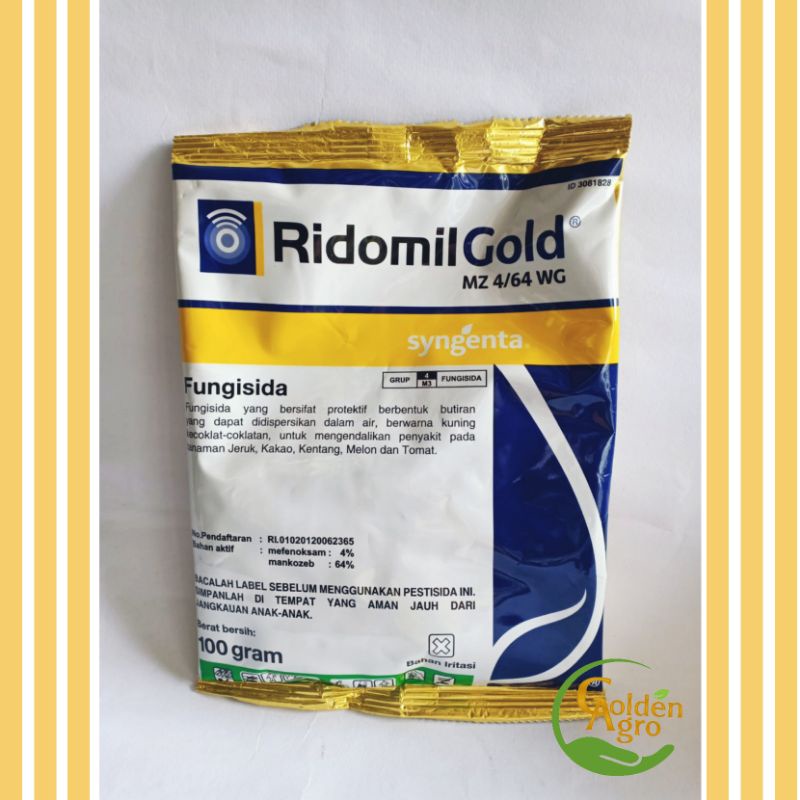 Jual Fungisida Ridomil Gold Mz Wg Wg Gr Gram Shopee Indonesia