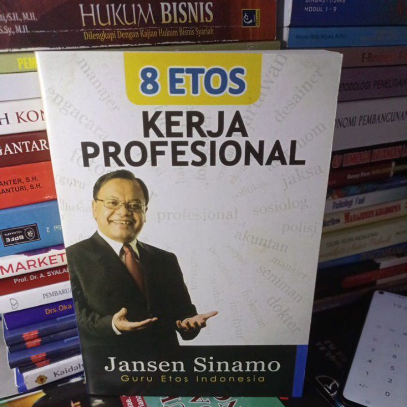 Jual Etos Kerja Profesional By Jansen Sinamo Shopee Indonesia