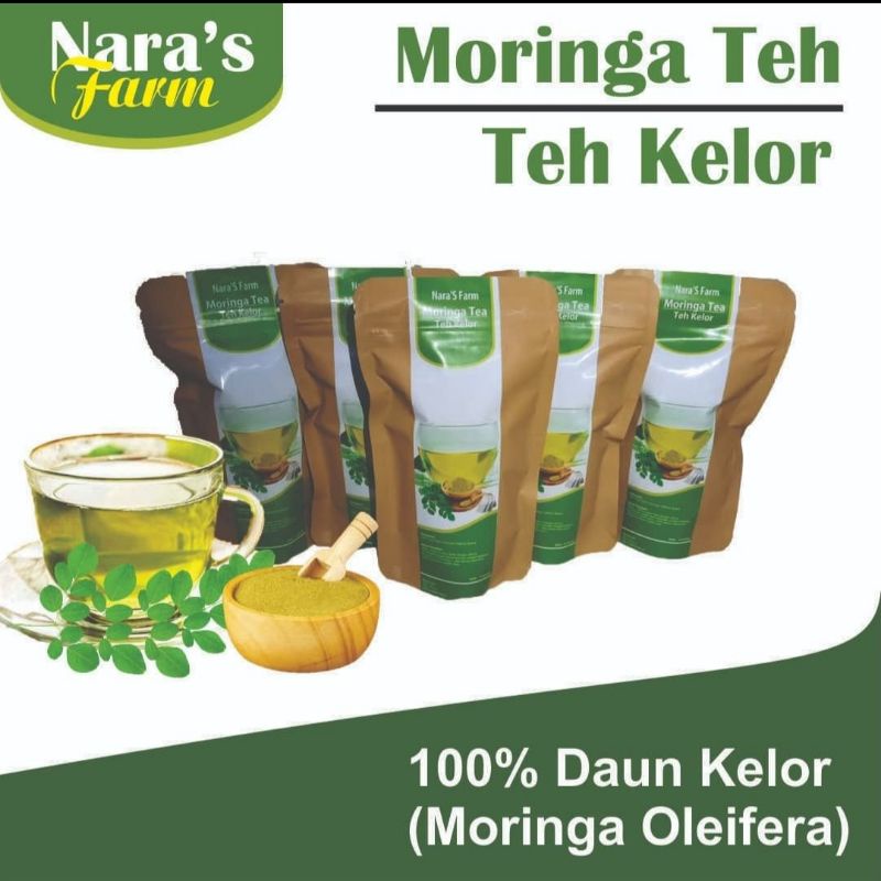 Jual Teh Daun Kelor Moringa Shopee Indonesia