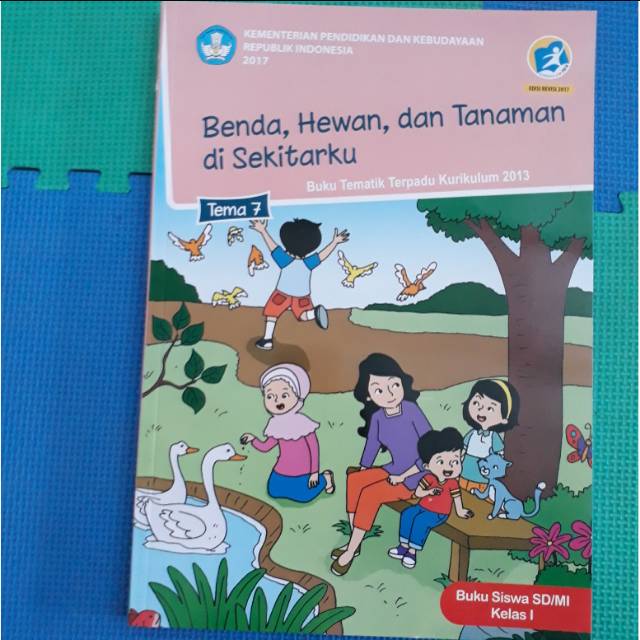 Jual BUKU TEMATIK TERPADU K13 TEMA 7 KELAS I BENDA HEWAN DAN