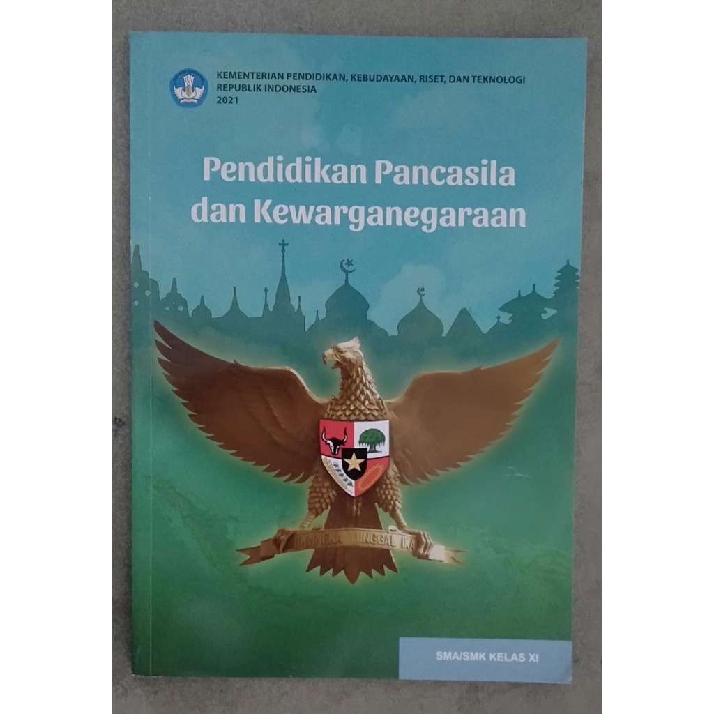 Jual Buku Kemendikbud 2021 Pendidikan Pancasila Dan Kewarganegaraan