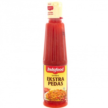 Jual Indofood Sambal Extra Pedas Botol Ml Shopee Indonesia