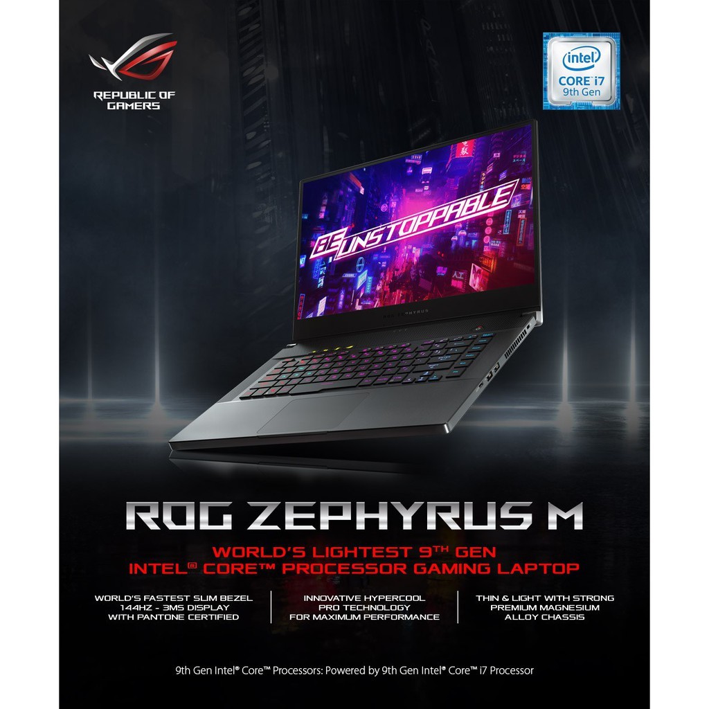 Jual Asus Rog Zephyrus M Gu Gu I T I H Gb Gb Gtx Ti