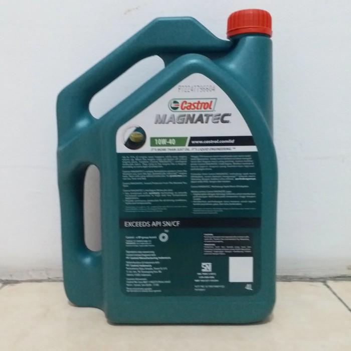 Jual Oli Oli Castrol Magnatec Sae 10W 40 Galon 4Liter Shopee Indonesia