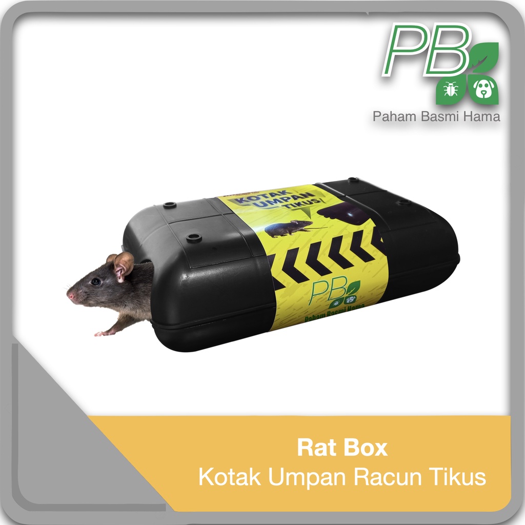 Jual Rat Box Kotak Umpan Racun Tikus Lem Tikus Indonesia Shopee