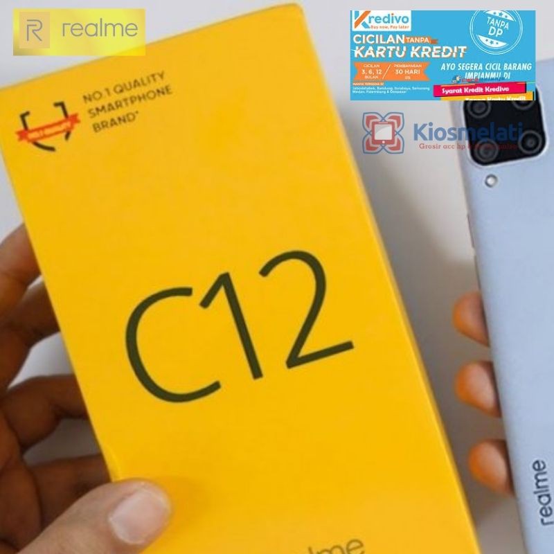 Jual REALME C12 3 32 RAM 3GB ROM 32GB GARANSI RESMI Shopee Indonesia