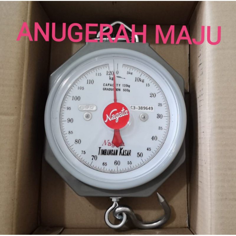 Jual Timbangan Gantung Jarum Nagata C3 120 Kg Shopee Indonesia