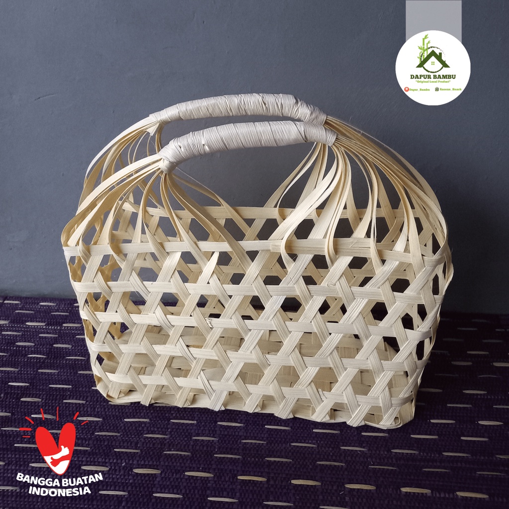 Jual Tas Bambu Tas Bambu Unik Hampers Bambu Tas Souvenir Tas Anyaman