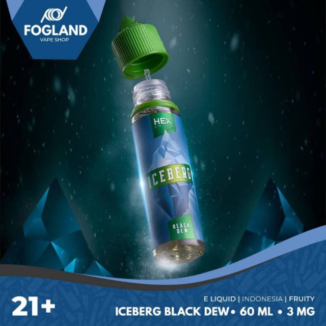 Jual Iceberg Blackdew Ml Freebase Shopee Indonesia