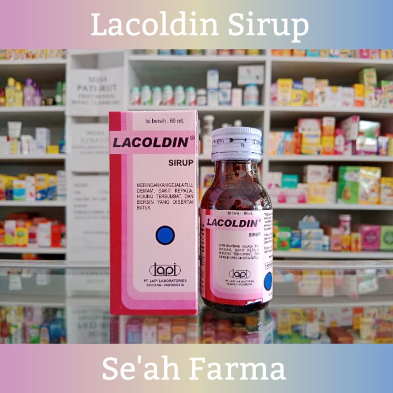 Jual Lacoldin Sirup Meringankan Gejala Flu Shopee Indonesia