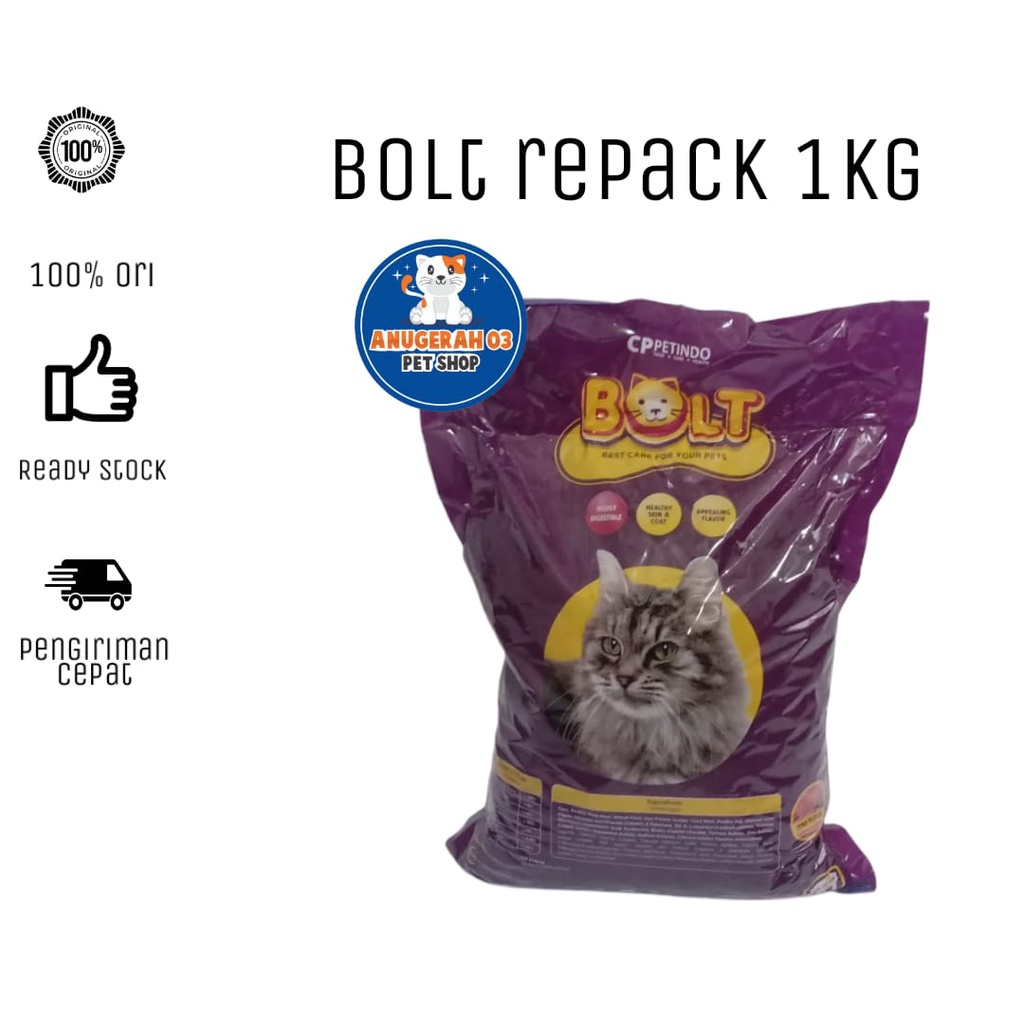 Jual Bolt Catfood Repack Gr Kg Shopee Indonesia