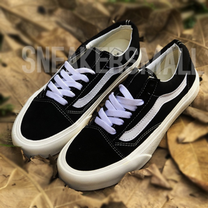 Jual Sepatu Sneakers Spatu Pria Sneaker Wanita Vans Oldskool Black