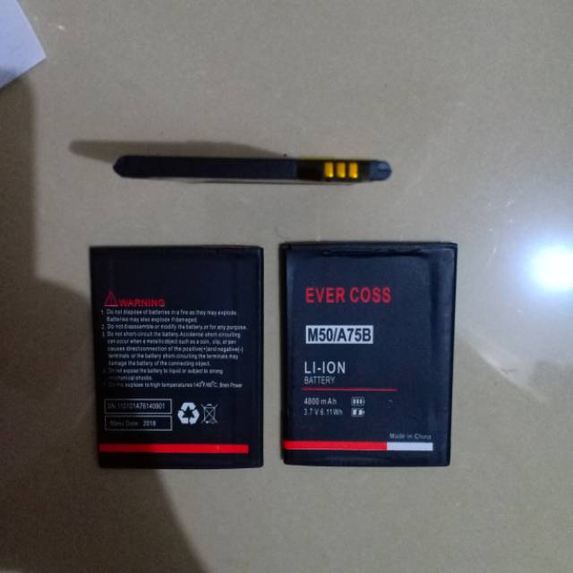 Jual BAT BATERAI BATRE BATTERY EVERCOSS A75B M50 M50A 4G LTE ORIGINAL