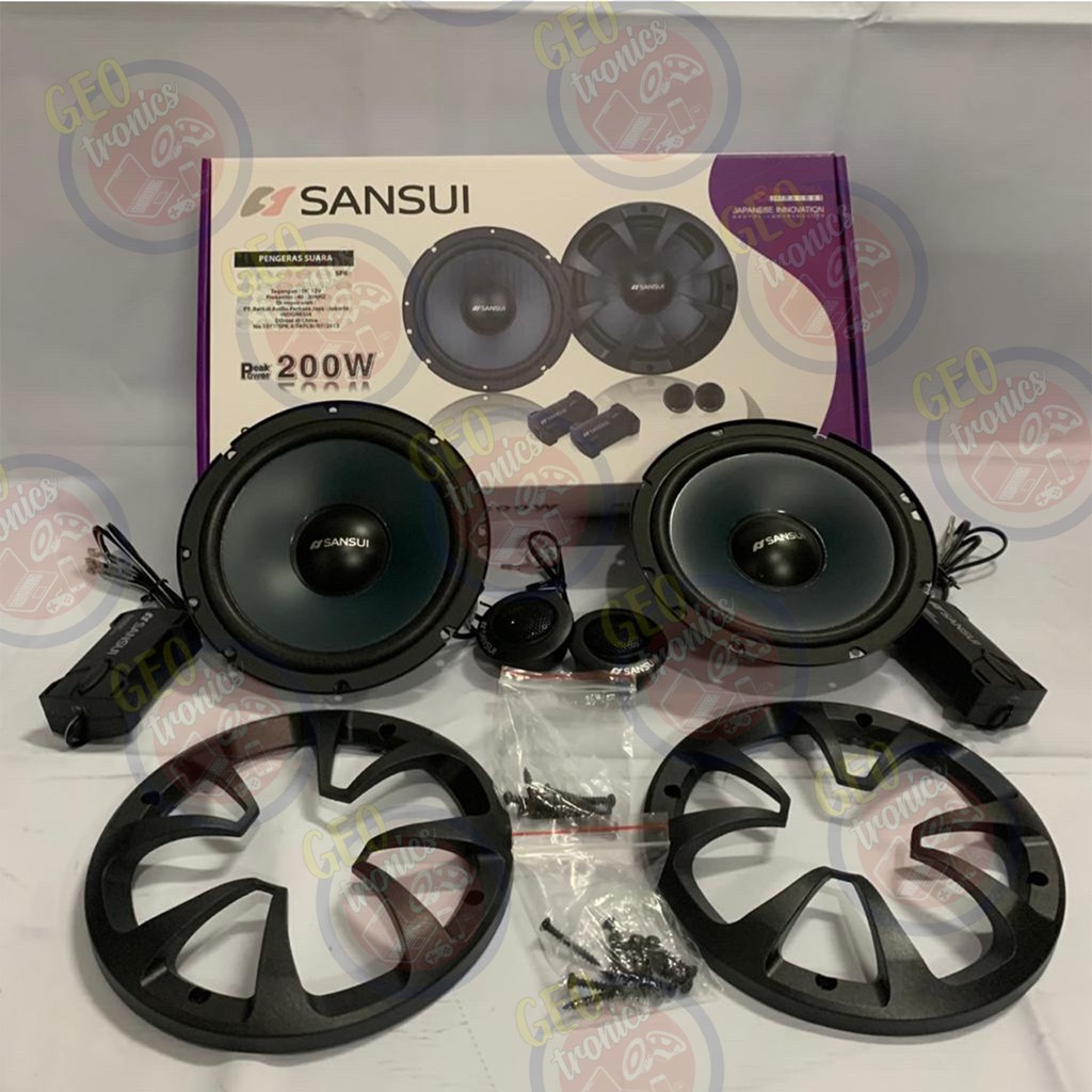 Jual Speaker Split Mobil Sansui Ss Ec Inch Way Component