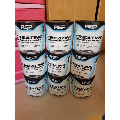 Jual BERKASIAT RSP CREATINE MICRONIZED 500 GRAM MONOHYDRATE PLATINUM