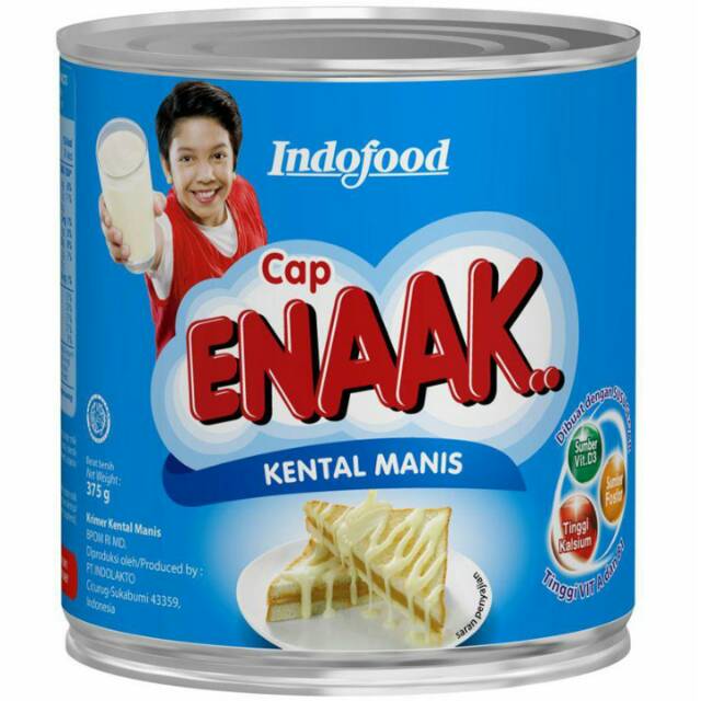 Jual Indofood Susu Kental Manis Enaak Gr Shopee Indonesia