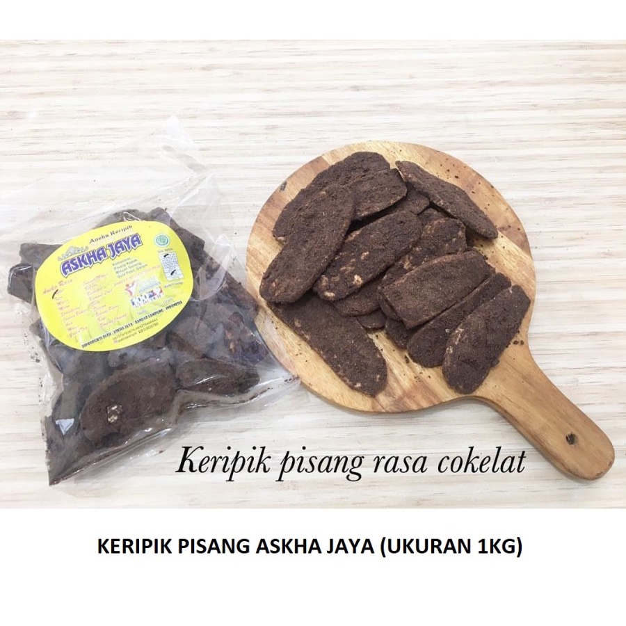 Jual Keripik Pisang Askha Jaya Ukuran Kg Shopee Indonesia