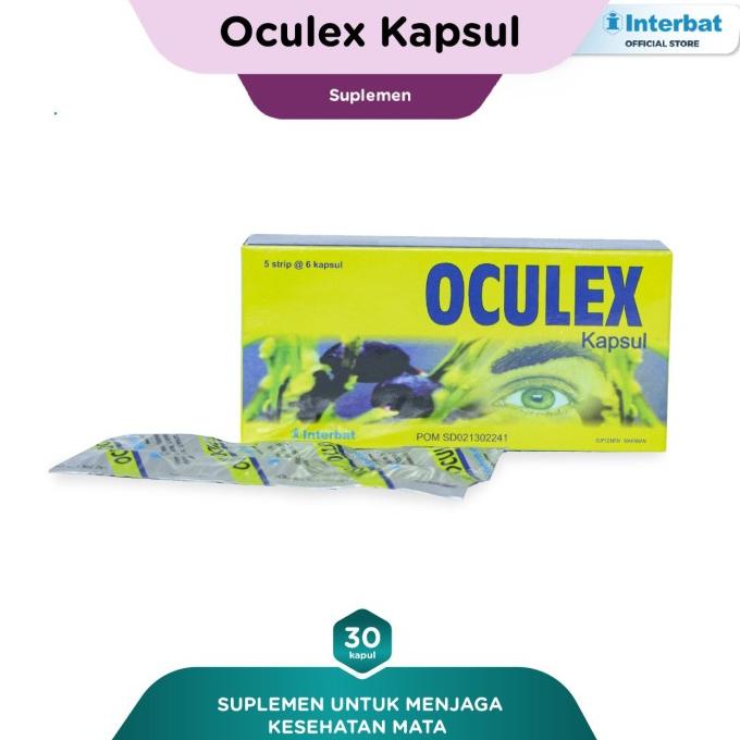 Jual ORIGINAL Oculex Kapsul Suplemen Untuk Menjaga Kesehatan Mata 5