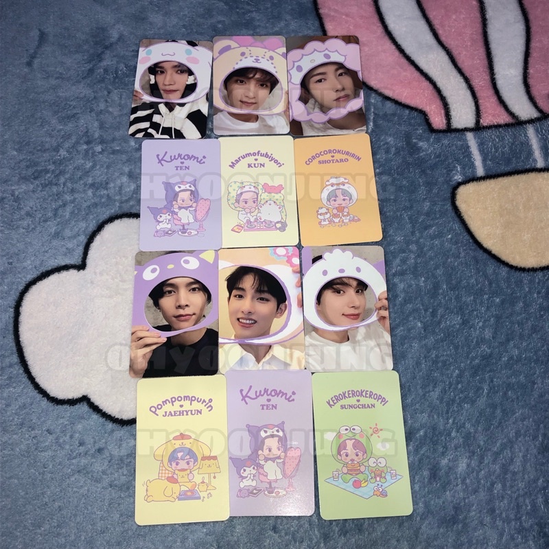 Jual PC TC SANRIO X NCT VER B PHOTOCARD TRADING CARD TAEYONG JOHNNY