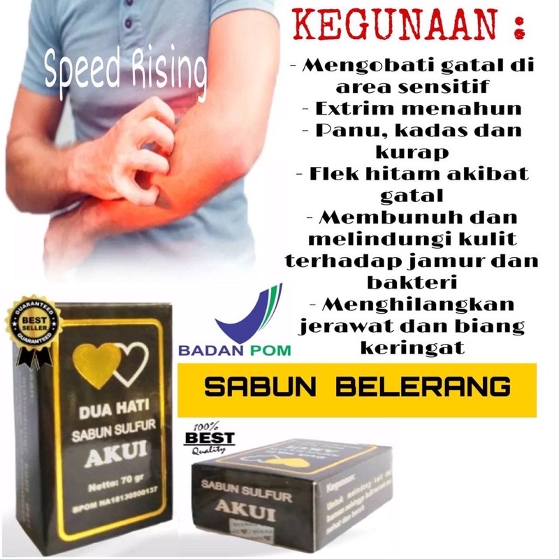 Jual Sabun Sulfur Belerang Segala Gatal Sulfur Belerang Akui Dua Hati