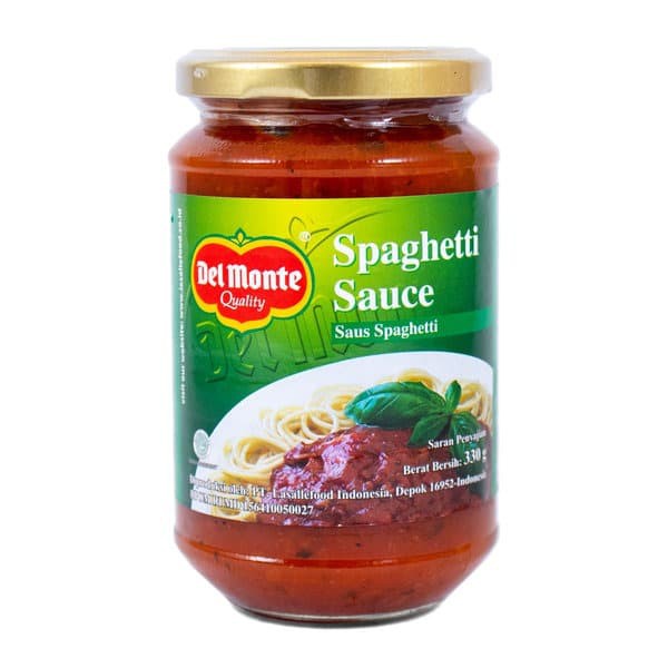 Jual Del Monte Spaghetti Sauce 330 Gr Shopee Indonesia