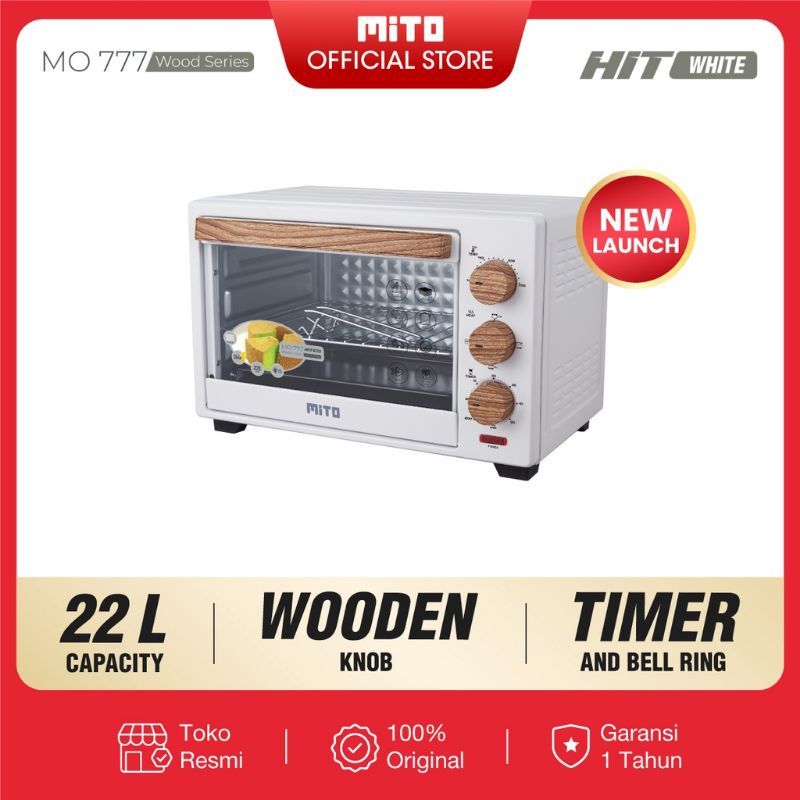 Jual Oven Hit Mito Mo White Wood Series L Shopee Indonesia