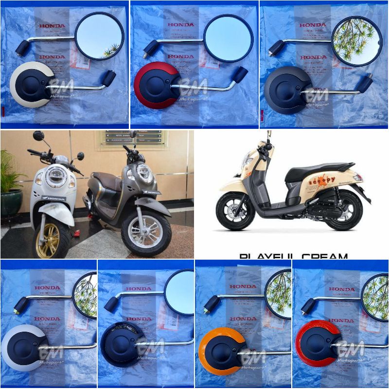 Jual Kaca Spion Bulat Honda Scoopy Fi New 2020 Pnp All Scoopy Fi