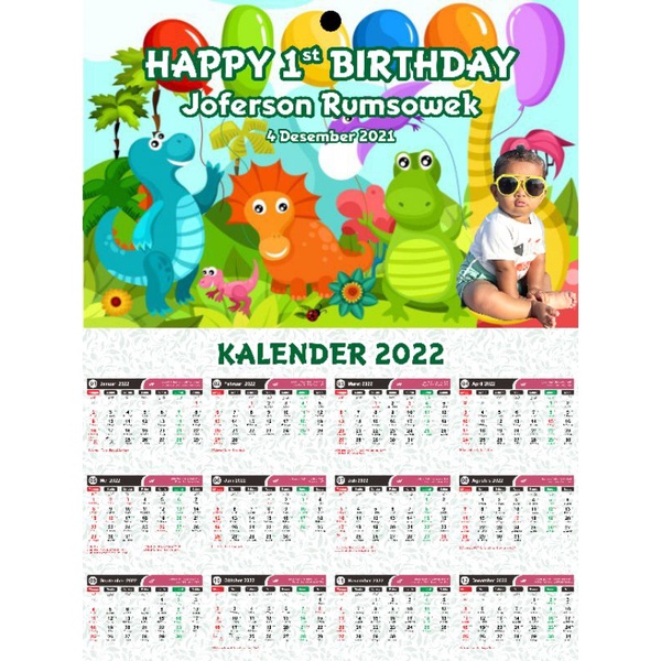 Jual Sovenir Kalender Shopee Indonesia