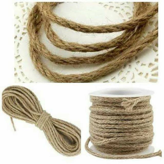 Jual Jute Rope Tali Rami Tali Goni Vintage Rustic Shopee Indonesia