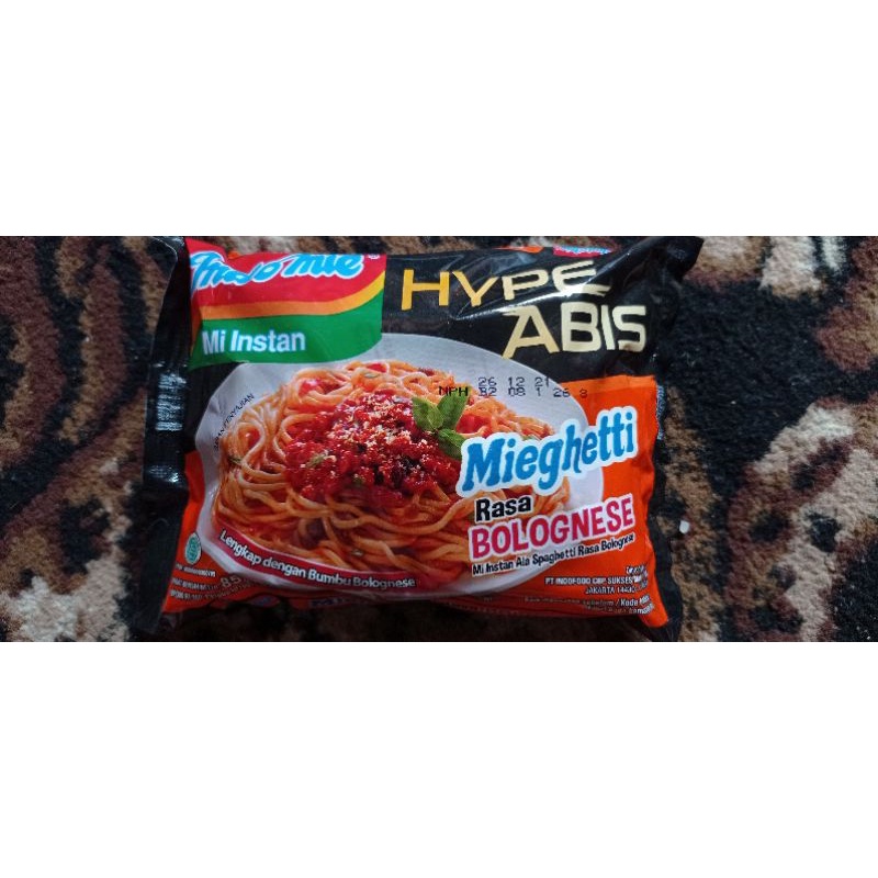 Jual Indomie Mieghetti Hype Abis Rasa Bolognese 85gr Shopee Indonesia