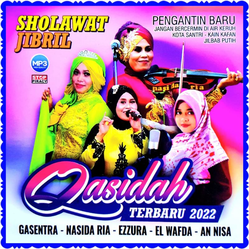 Jual Terbaru Kaset Mp Cd Sholawat Qasidah Terbaru Lagu Religi Qasidah