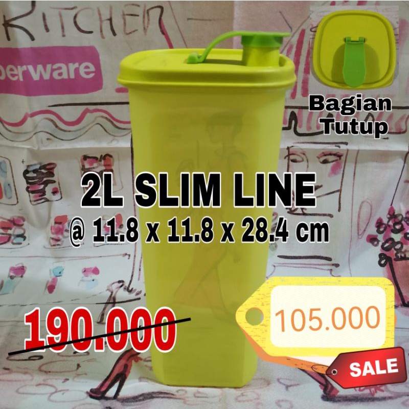 Jual SLIM LINE 2L Shopee Indonesia