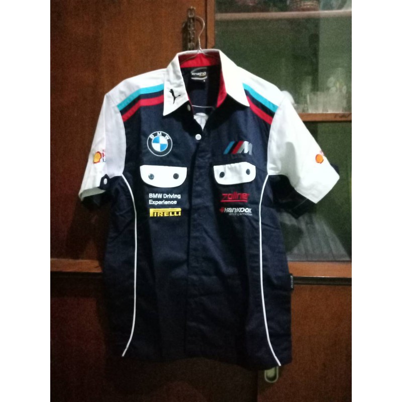 Jual Baju Seragam Otomotif Bmw Baju Komunitas Moto Gp Kemeja Bordir F