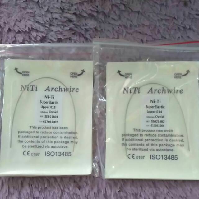 Jual Kawat Niti Niti Archwire Shopee Indonesia