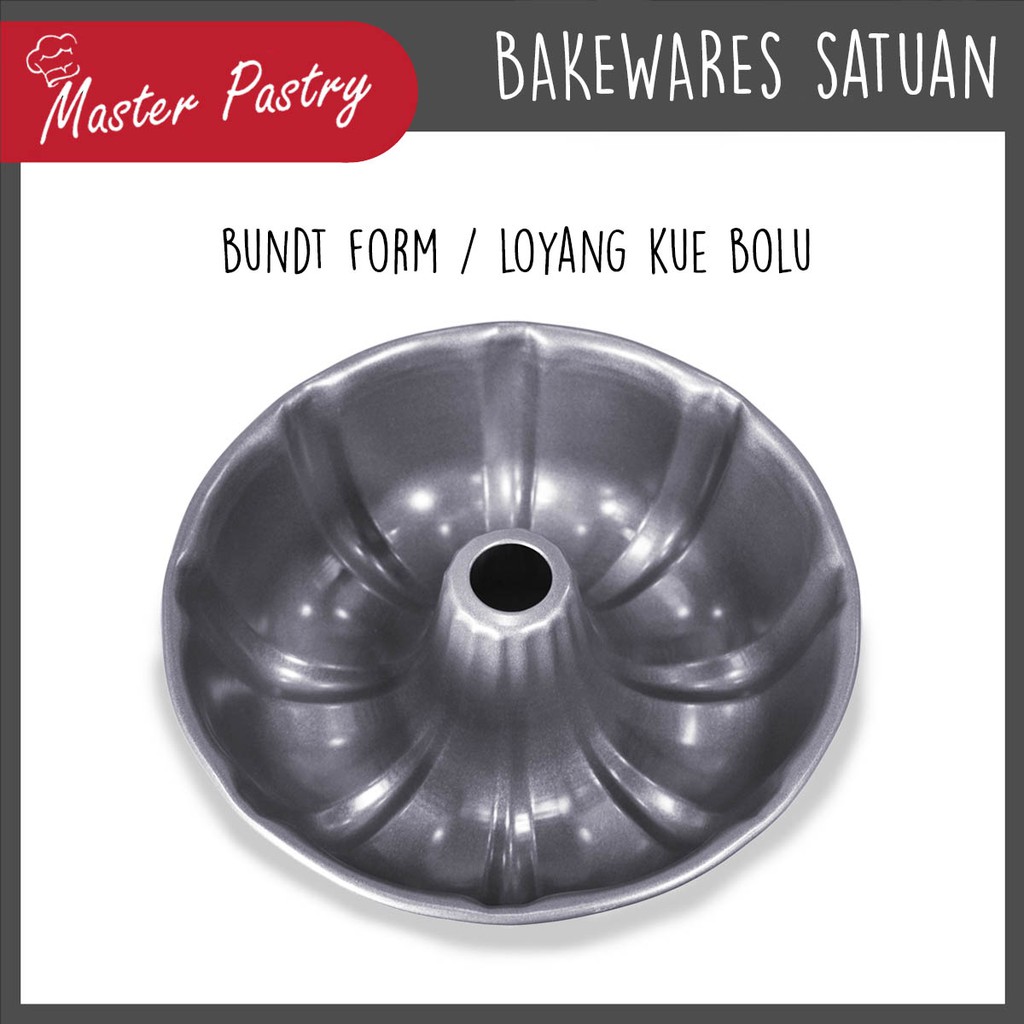 Jual Master Pastry Loyang Cetakan Kue Bolu Bundt Cake Form Non Stick