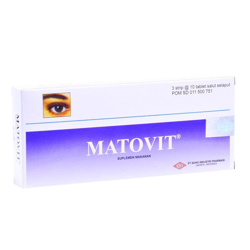 Jual MATOVIT STRIP 10 TABLET Shopee Indonesia