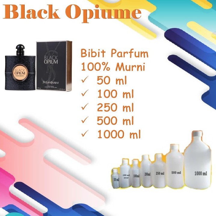 Jual Bibit Biang Parfum Murni 100 BLACK OPIUM Shopee Indonesia