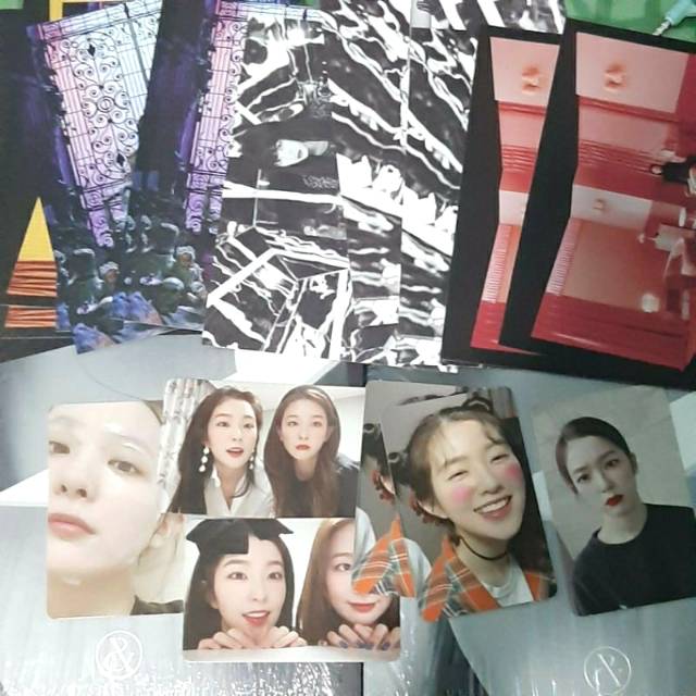 Jual Sale Red Velvet Is Photocard Postcard Folded Poster Base Note