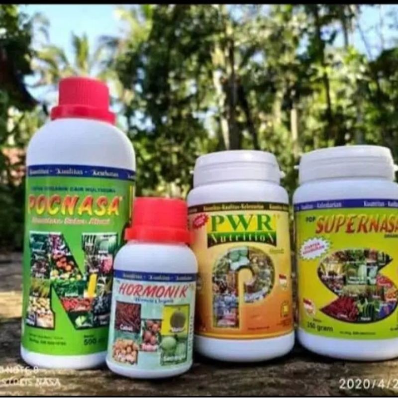 Jual PAKET LENGKAP PERTANIAN NASA POC HORMONIK POWER SUPER NASA