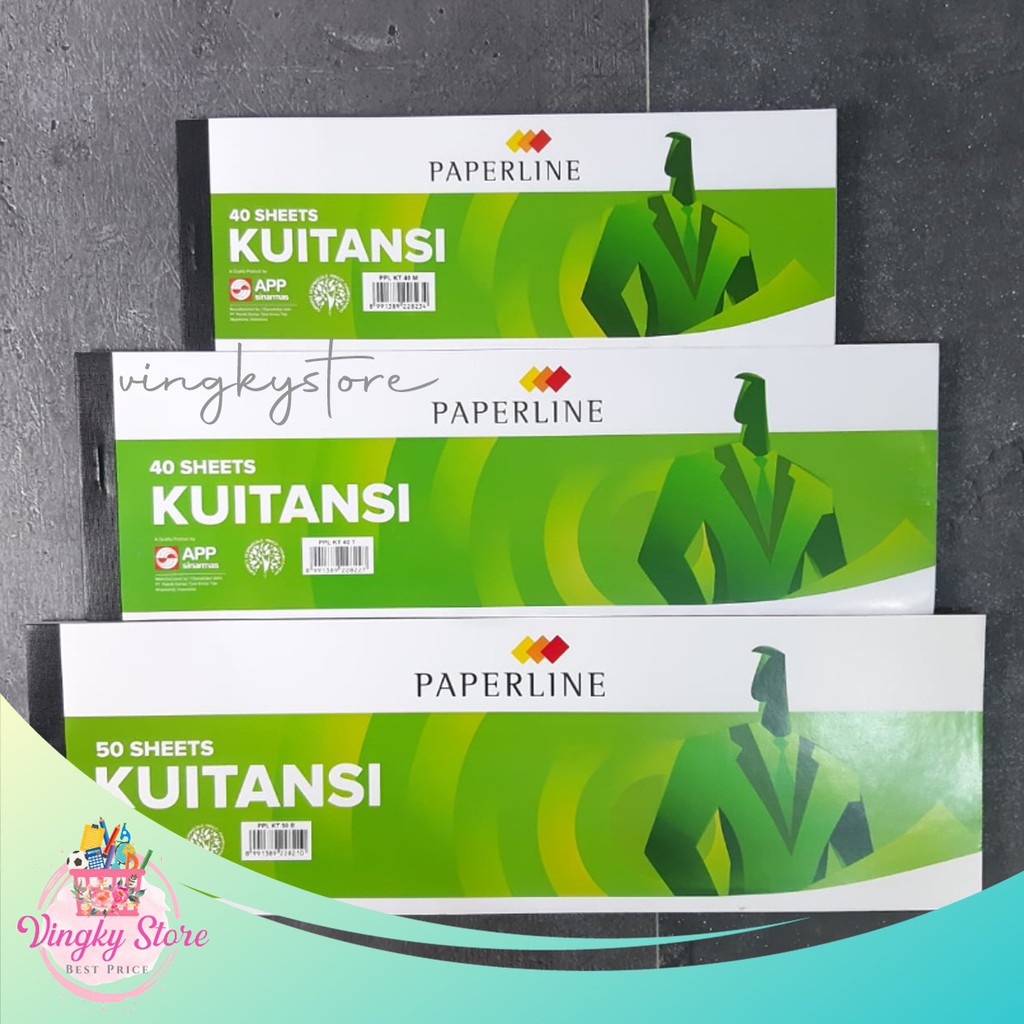 Jual Kwitansi Paperline Shopee Indonesia