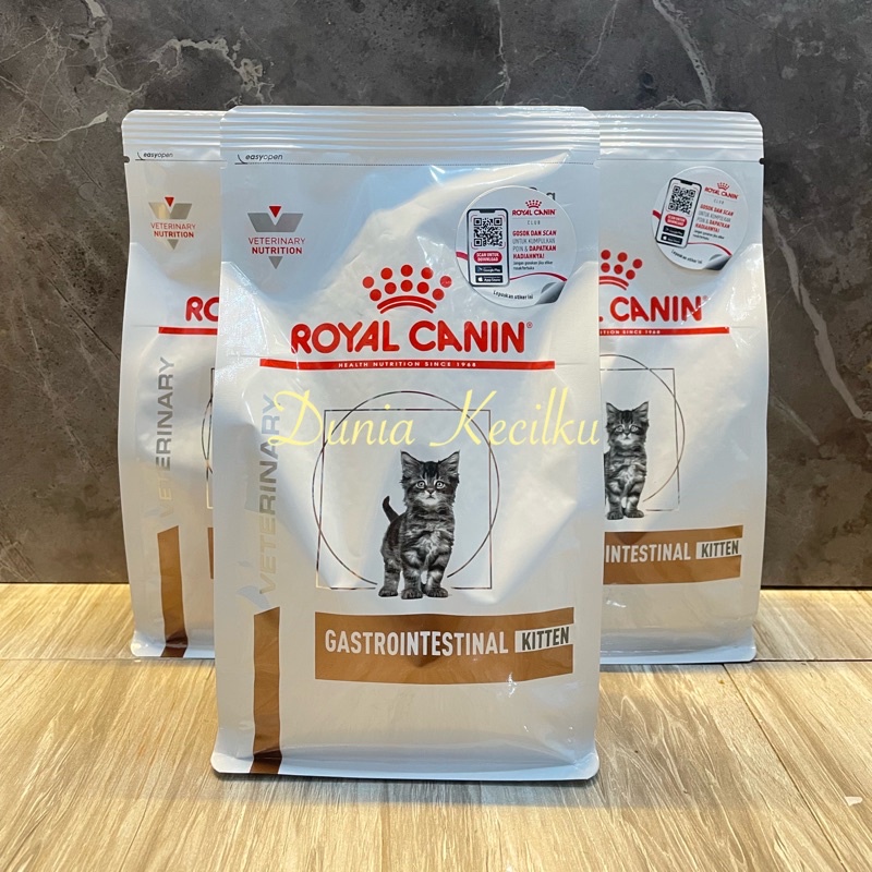 Jual Royal Canin Vet Gastrointestinal Gastro Kitten FRESHPACK 400gr