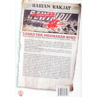 Jual Buku Lekra Tak Membakar Buku Suara Senyap Lembar Kebudayaan