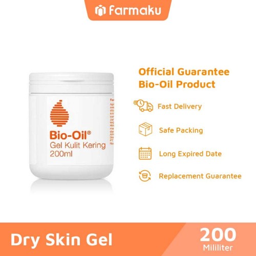 Jual Bio Oil Dry Skin Gel Perawatan Kulit Kering 200 Ml Shopee Indonesia