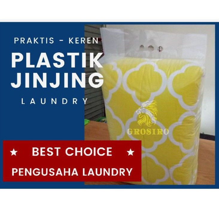 Jual Plastik Hd Laundry Jinjing Jari Bahan Murni Shopee Indonesia