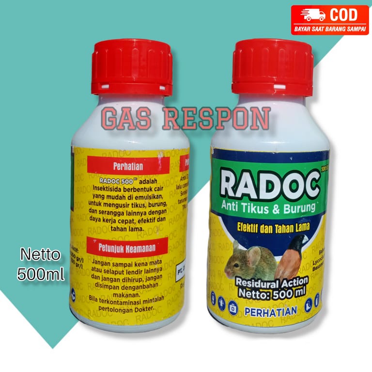 Jual Radoc Pengusir Hama Tikus Dan Burung Pipit Ml Radok Ml