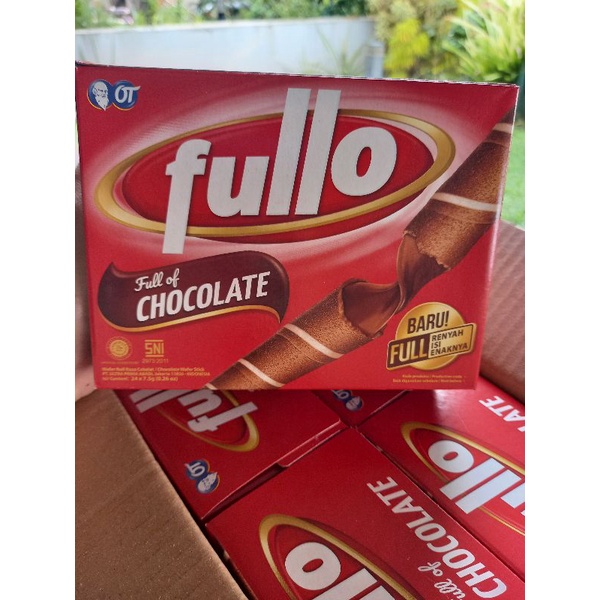 Jual Fullo Chocolate Wafer Box X Gr Shopee Indonesia